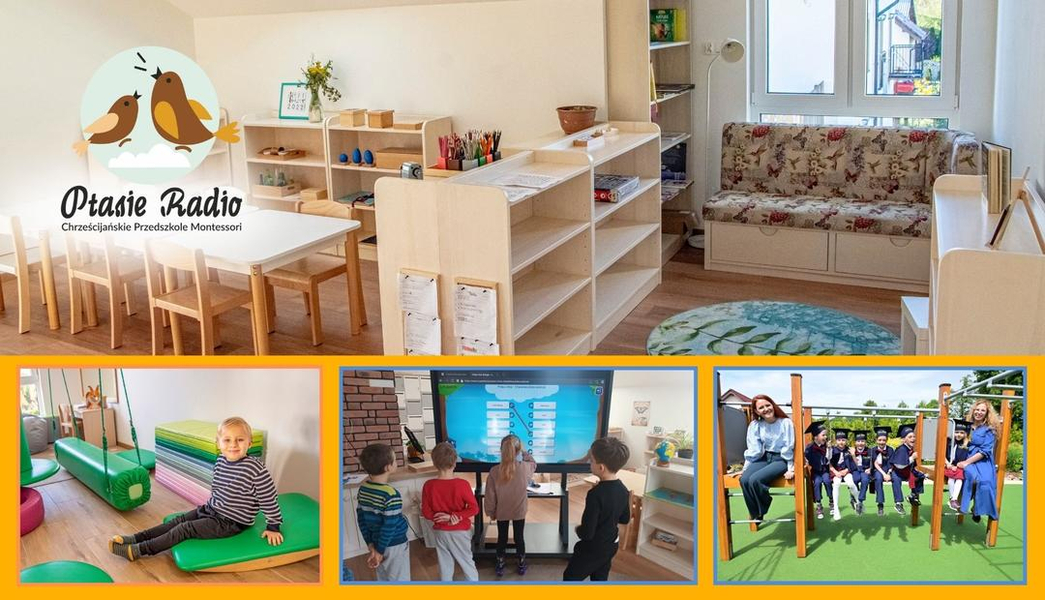 Zdjęcie na okładce dla Chrześcijańskie Przedszkole Montessori Ptasie Radio w Rumi